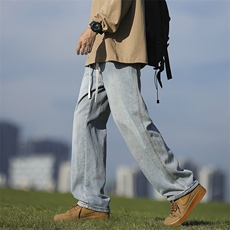 牛仔裤男宽松直筒裤K2362P50，男装牛仔裤，电商D325