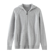 2025年秋季新款百搭7针连帽衫，女装羊绒衫，隆格羊绒