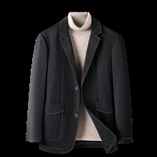 BNA152钱塘2020-2男士秋季商务休闲西装外套百塔时尚上衣P135，男装西服，钱塘207-2