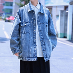 1刺绣牛仔大码M-5X面料:75%棉%聚酯纤维夹克男LNZ77065P95控128图片