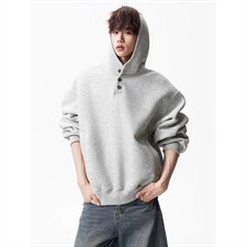 美式重磅连帽卫衣男女潮牌高街设计感春秋运动百搭情侣外套，女装短外套，星座715-4