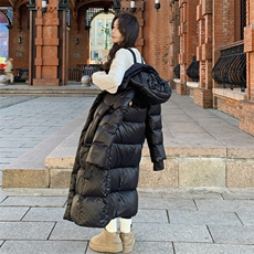 新款白金鹅绒长款鹅绒服2C309-7712P425K568，女装羽绒服，2C309