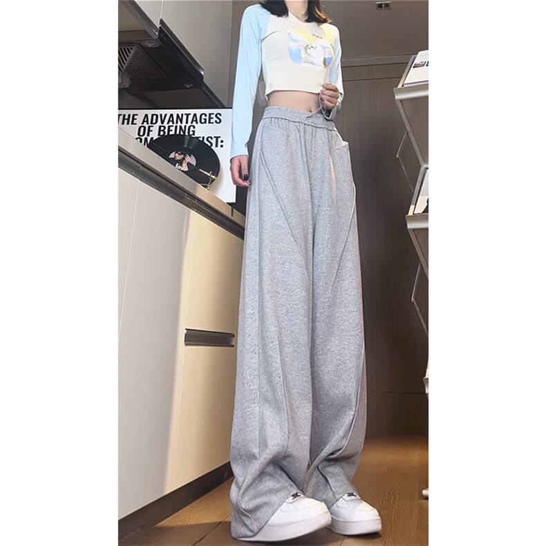 潮牌解构卫裤男重磅美式高街休闲运动裤长裤504-K856-P40控68,男装休闲裤,星座504