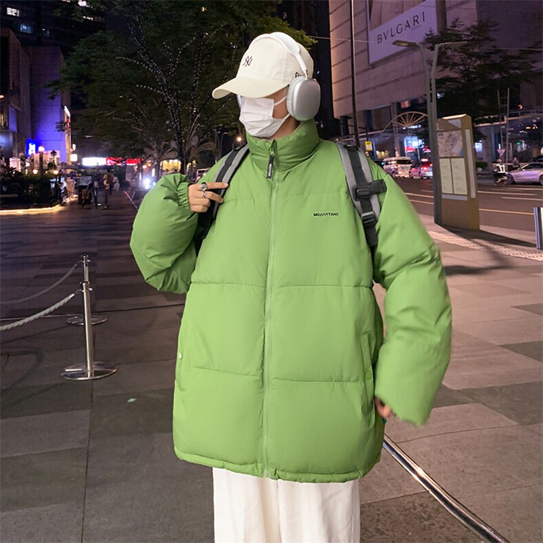 男士加厚棉衣男冬季情侣款休闲棉服刺绣立领棉袄A266-WMY2230-P65图片