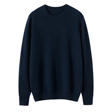 2025年秋季圆领青春流行长袖时尚百搭休闲，男装羊绒套衫，朝思纯山羊绒