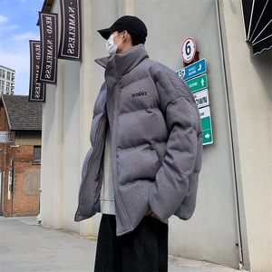 M40-P85美式立领宽松型潮牌面包服棉衣图片
