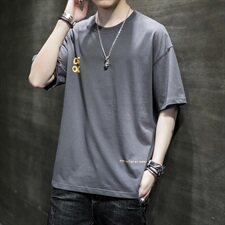 【】A003-HT1130-P28夏装新款后背大字母印花短袖T恤家乐1，男装T恤，电商A003