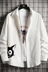 CS15035-P38长袖衬衫男士大码宽松衬衣男寸衫男寸衣，男装衬衫，电商A040A