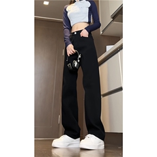 k1029-p40-控58M-5XL现货oversizecleanfit风黄泥牛仔裤破洞，男装牛仔裤，星座116
