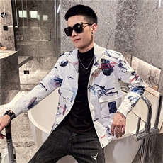 QC51秋季男新款外套立领夹克潮流帅气网红社会小伙，男装夹克，星座102A（原电商D309-1）
