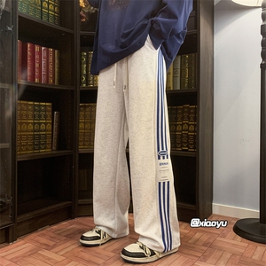 XZ616 秋季新款百搭直筒休闲裤贴标卫裤 TY925 P35控48图片