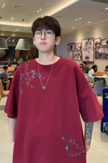量大优供视频230g重磅纯棉短袖T恤男NT208-特P19控38，男装T恤，电商B367