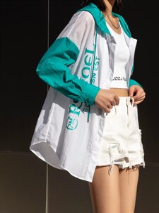潮牌防晒服图片