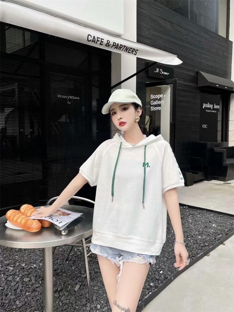 带帽卫衣，女装卫衣/绒衫，E·贝空间