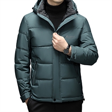 CSYR98221钱塘2020-2冬季厚款新款有帽时尚休闲中年羽绒服P225，男装羽绒服，钱塘207-2