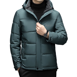 CSYR98221钱塘2020-2冬季厚款新款有帽时尚休闲中年羽绒服P225图片