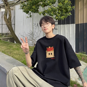 230g重磅纯棉! 夏季短袖t恤男半袖男NT182-特P 19  控38图片