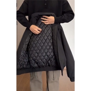 网图 秋冬加厚美式飞行夹克棉服男女保暖棉衣棒球服D392特P55图片