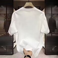 重磅潮牌短袖t恤男士夏季新品美式潮流圆领印花上衣体恤，男装T恤，星座1210-1