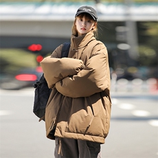 现货美式高街休闲夹克冬季立领纯色三防户外工装加厚棉服外套，男装夹克，电商A486