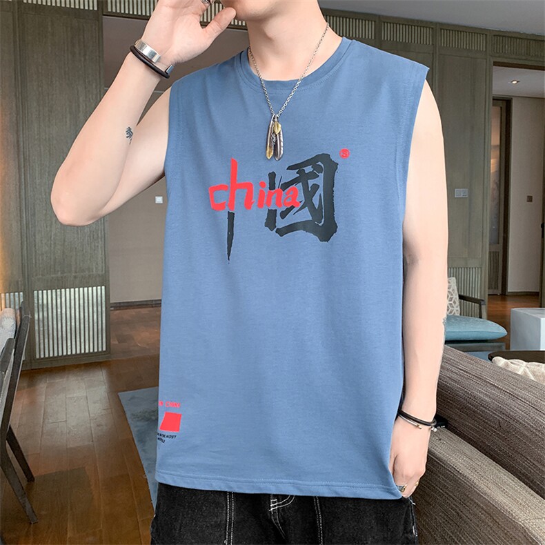 店主风坎肩无袖背心TC1108-P25,男装背心/马甲,星座717