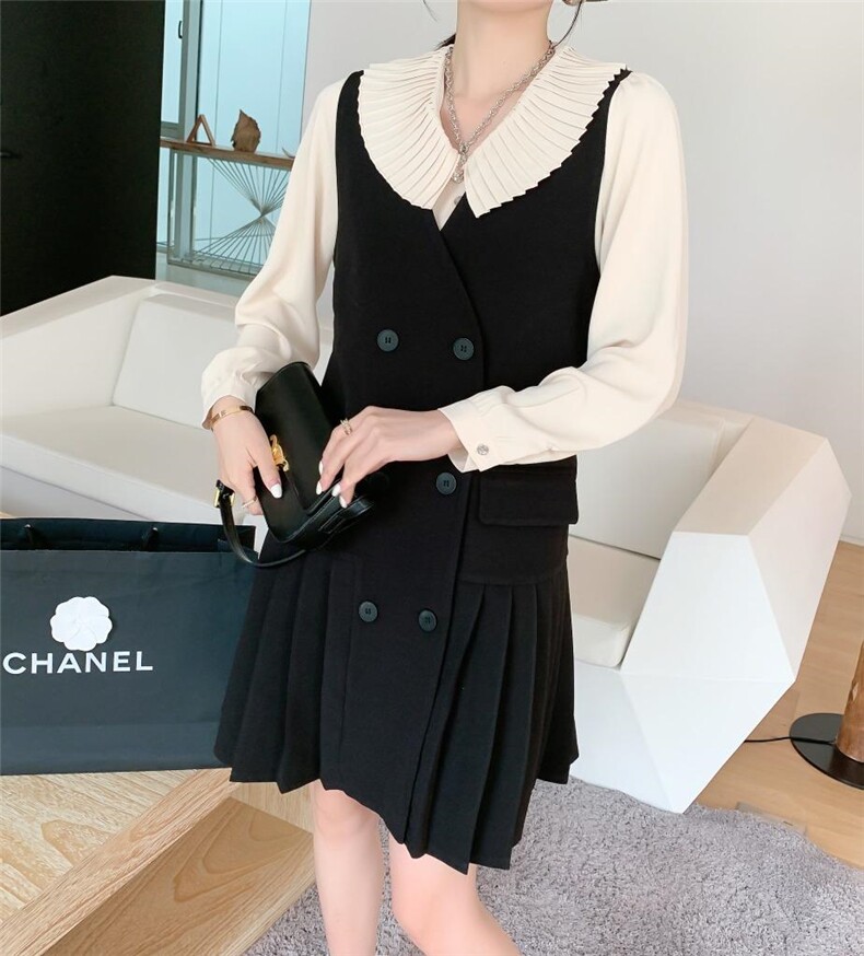 秋装连衣裙，女装连衣裙，江南红雪兒