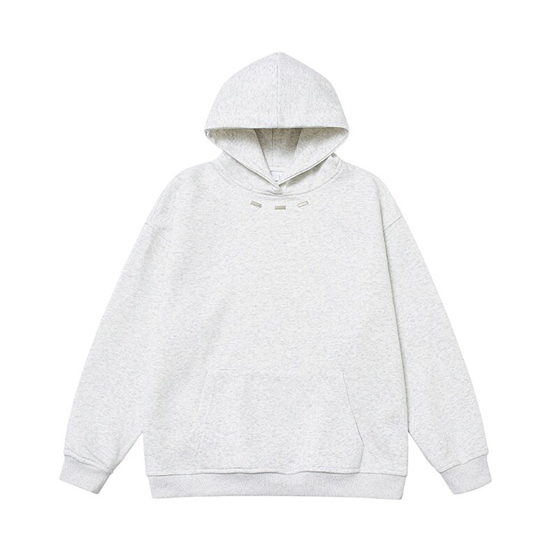 抖音得物高品质秋冬美式高街重磅结构金属装饰连帽卫衣外套XS104，男装卫衣，电商A486