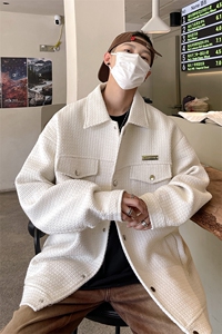 港风格形料美式帅气男款宽松夹克外套 A071-JK101-P98 控价128图片