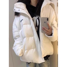 棉衣外套男冬季宽松慵懒风加厚棉服ins高街宽松棉袄MM28，男装棉衣，星座1116A（原606A-3）