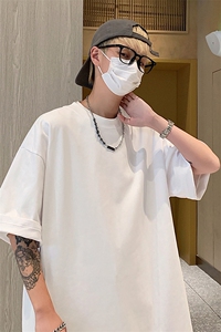 美式复古短袖t恤男夏季休闲百搭纯棉设计感上衣insTX601-特P22图片