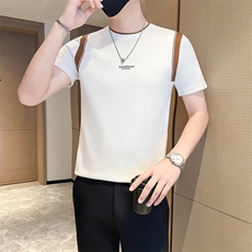 店主风秋冬季男士圆领套头拼接针织衫男上衣301A-1/M12/P55控75，男装针织衫/毛衣，星座301A-1