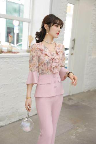 时尚套裤，粉色，黑色4个尺码，女装，湘怡服饰