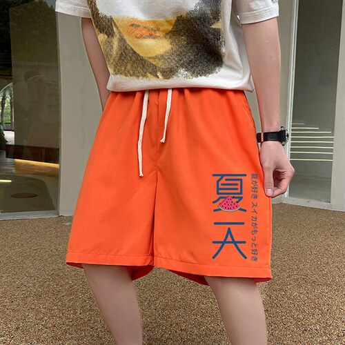 DK39192-P15港风休闲短裤男士大码运动五分裤男中裤男马裤,男装休闲裤,电商A040