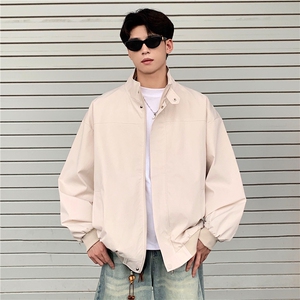 天台风工装飞行夹克男秋季立领棒球服外套 A436-1805-P75119图片