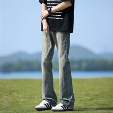 2024美式牛仔裤男款直筒长裤潮NS251P40，男装牛仔裤，星座1116-2