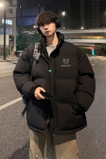 外景冬季新款加厚面包服男宽松保暖棉衣大码立领外套MF00381/P90，男装棉衣，电商B316