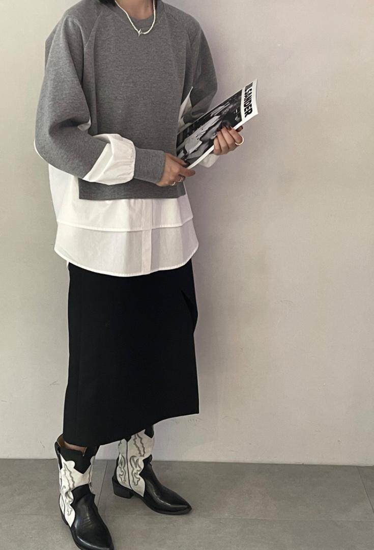 雷洛奇丽—秋装拼接卫衣，女装卫衣/绒衫，雷洛奇丽