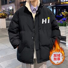 ！2023冬季加绒加厚棉衣男女中性立领棉服外套MY107特P78，男装棉衣，电商B220