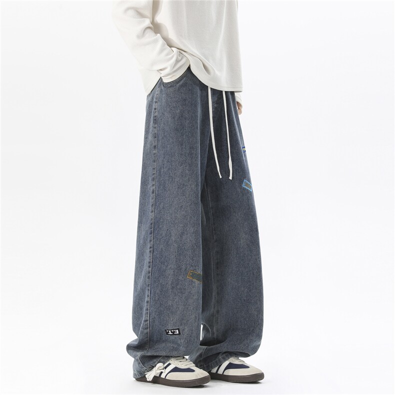 【现货】美式刺绣复古牛仔裤809B-C52-P45,男装牛仔裤,星座809B（原星座805）