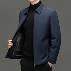 C9709钱塘2020-2商务休闲新款简约百搭冬季中年男士羽绒服P245，男装羽绒服，钱塘207-2