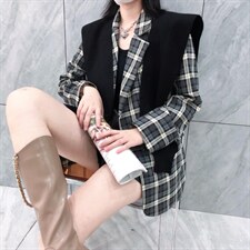 格子西服，其它，DL 迪黎