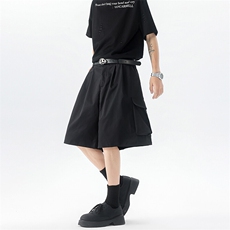8XL-M工装西装短裤男夏季宽松大码日系痞帅高级五分裤DK26002P48，男装休闲裤，电商B312