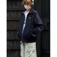 复古格子双面穿衬衫男女秋季宽松百搭简约夹克外套JW9336，男装夹克，星座1116A（原606A-3）