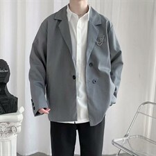 男士休闲胸针西装外套XZ04P46，男装西服，星座1116-2