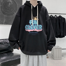 8XL连帽卫衣男大码胖子帽衫大号运动服WY2377-P35，男装卫衣，电商A040