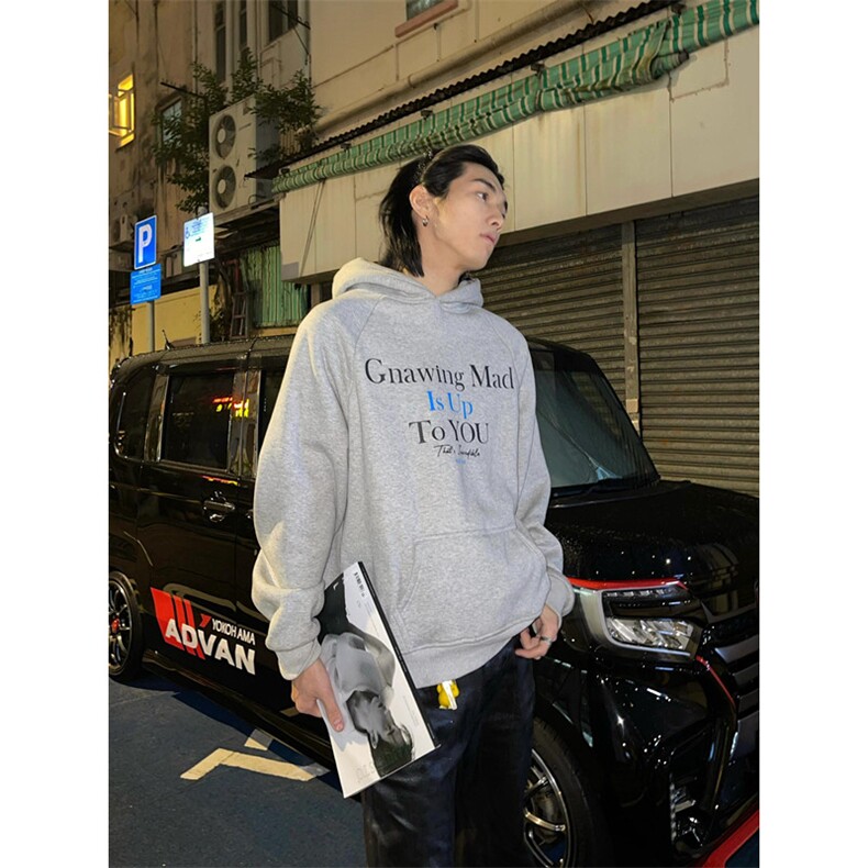 秋冬新品标语美式卫衣宽松男女外套加绒连帽ins情侣帽衫WM08,女装短外套,星座1116A（原606A-3）