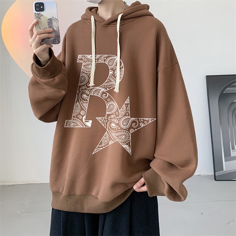 连帽卫衣男大码运动服帽衫外套WY2328-P35加绒款-P40,男装卫衣,电商A040