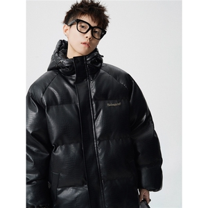 无影墙连帽鳄鱼纹金属装饰大码M-5XL潮流棉衣男MY77744P128控168,男装棉衣,星座227-7