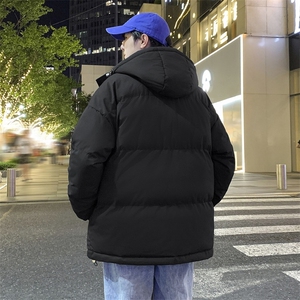 现货高品质美式高街冬季重磅三防加厚羽绒棉衣厚外套面包棉服图片