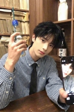 复古长袖格子衬衫拼接2026春季miu系穿搭衬衣男C64134-TP4588，男装衬衫，电商A102